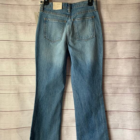 Universal Threads Denim Jeans Bootcut Leg Vintage Stretch Size 0 Reg 25 Waist - Picture 16 of 16